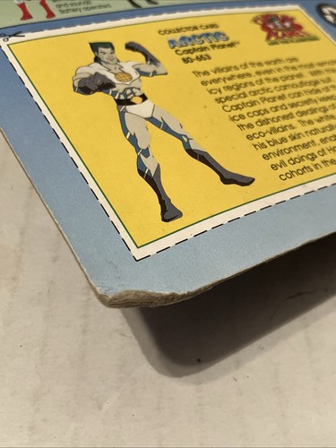 Vintage 1991 Tiger Toys Arctic Captain Planet Action Figure Sealed New -Read- - Picture 13 of 24
