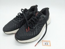 Decathlon Kalenji Trainers UK Size 7 Men's Black With Orange Inner Sole