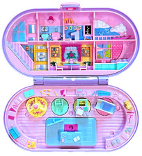 Polly Pocket Stampin School  Playground Pieces 1 Doll - Original Ink INCOMPLETE