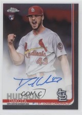 2019 Topps Chrome Rookie Auto Dakota Hudson #RA-DH Auto 0x5e