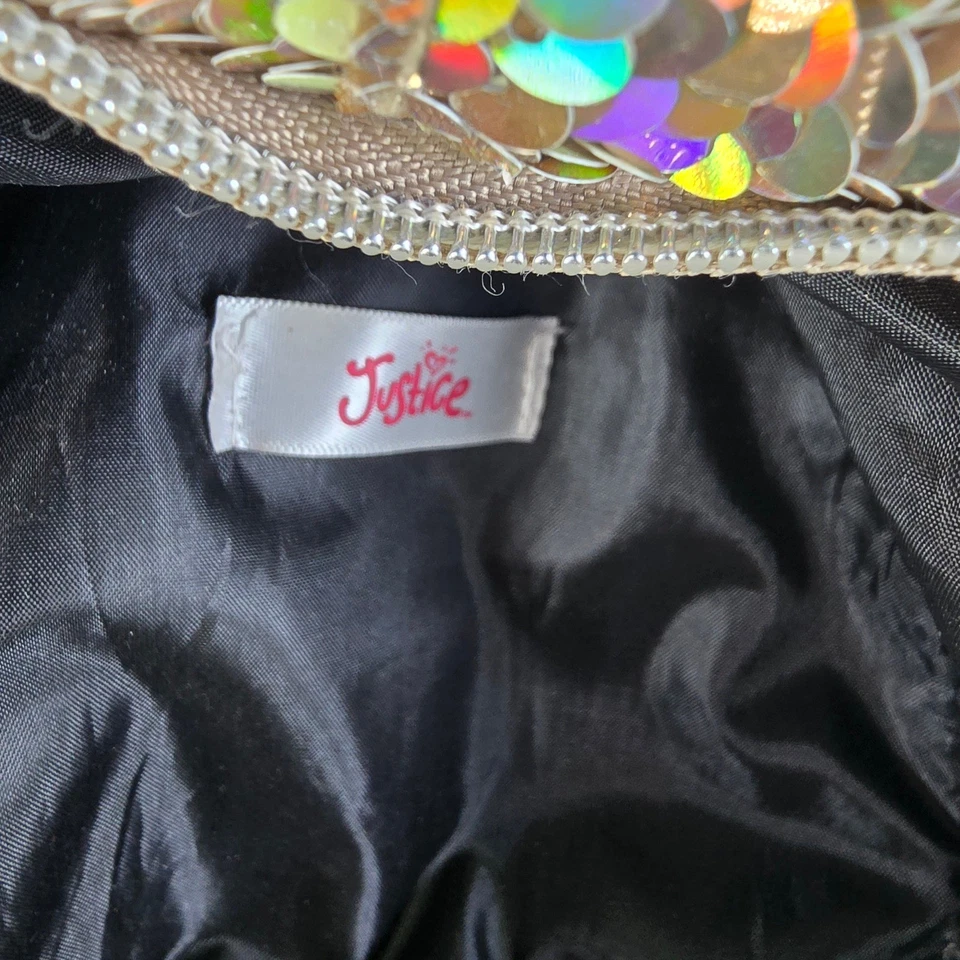 Рюкзак Justice Kids Unicorn с блестками I Initial, Pompom, Rainbow, меняющий цвет - Изображение 3 из 4