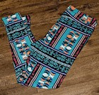 LuLaRoe Women's Leggings Tall And Curvy, Bright Colors  — photo 1