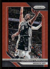 2018-19 Panini Prizm Prizms Ruby Wave #218 DeMarre Carroll