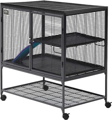 Removable Base Pan Critter Nation Single Animal Cage
