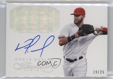 2017 Panini Flawless Debut Signatures 19/25 Nomar Mazara #FDS-NM Auto 6fs