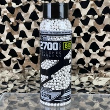NEW HK Army Hostile Bio Airsoft BB's - .28g - 2700ct - White