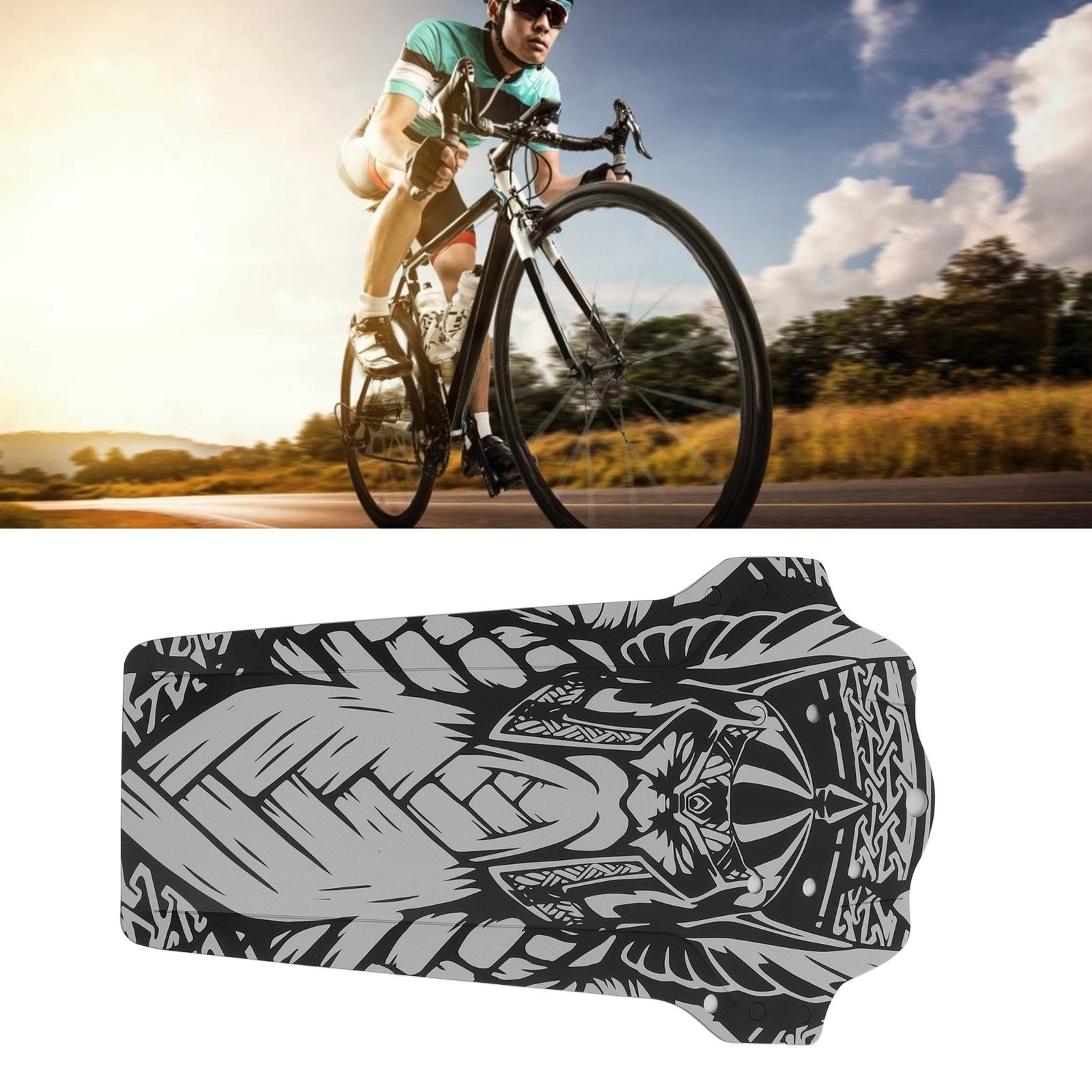 Parafango anteriore e posteriore per mountain bike foto 5