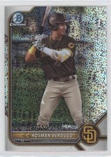2022 Bowman Draft Chrome Sparkle Refractor Rosman Verdugo #BDC-161 5h0