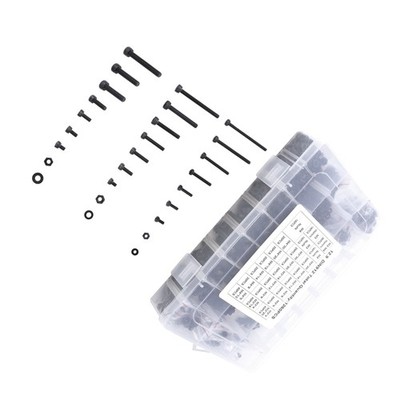 LABLT 1260× screws, nuts, bolts and flat washer Kits M2 M3 M4 21 Common Size
