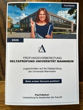 Deltaprüfung Mannheim Vorbereitung Buch - Pl...