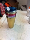 Set of 6 Aluminum Retro Drinking Tumblers Metal Drink Glasses Cups 12 oz — photo 1