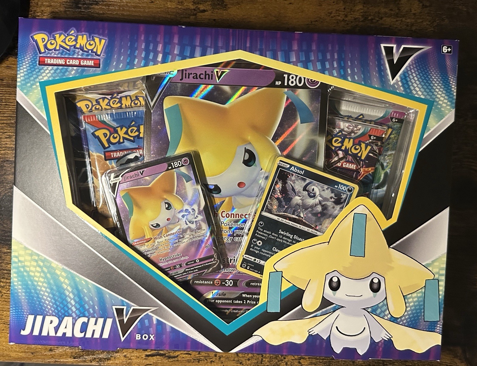 Pokemon Jirachi V Collection Box Sealed Black Star Promo SWSH299