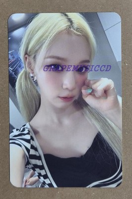aespa AESPA The 2nd Album LEMONADE SOUNDWAVE EVENT PHOTOCARD PHOTO