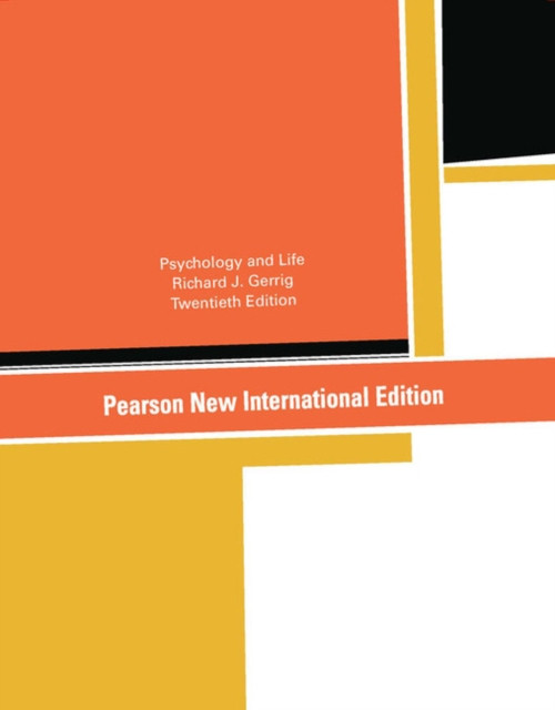 Psychology and Life by Richard Gerrig (Paperback Book)