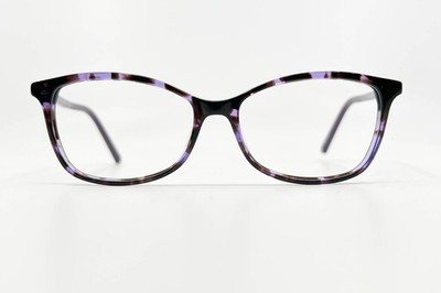 SWAROVSKI SW5239 055 Purple Tortoise Womens Cat Eye Eyeglasses 53-15-140 19270