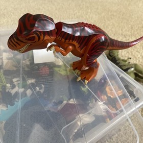 LEGO Dino Hunters -Dark Orange T-Rex Figure from set #5886