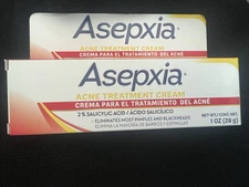 Asepxia Acne Treatment Cream for Face, 2% Salicylic Acid, Rapid Maximum Strength