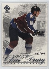 2001-02 Pacific Private Stock Silver /108 Chris Drury #21 0sb5