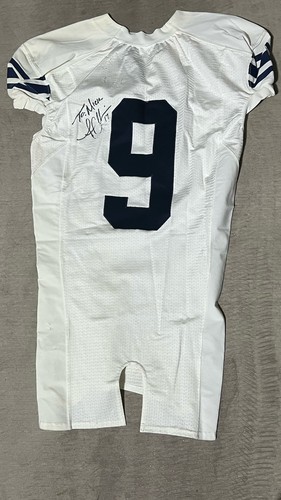 Austin Collie handsigniertes BYU Authentic Nike Fußball offizielles Trikot Größe 40 - Bild 2 von 7