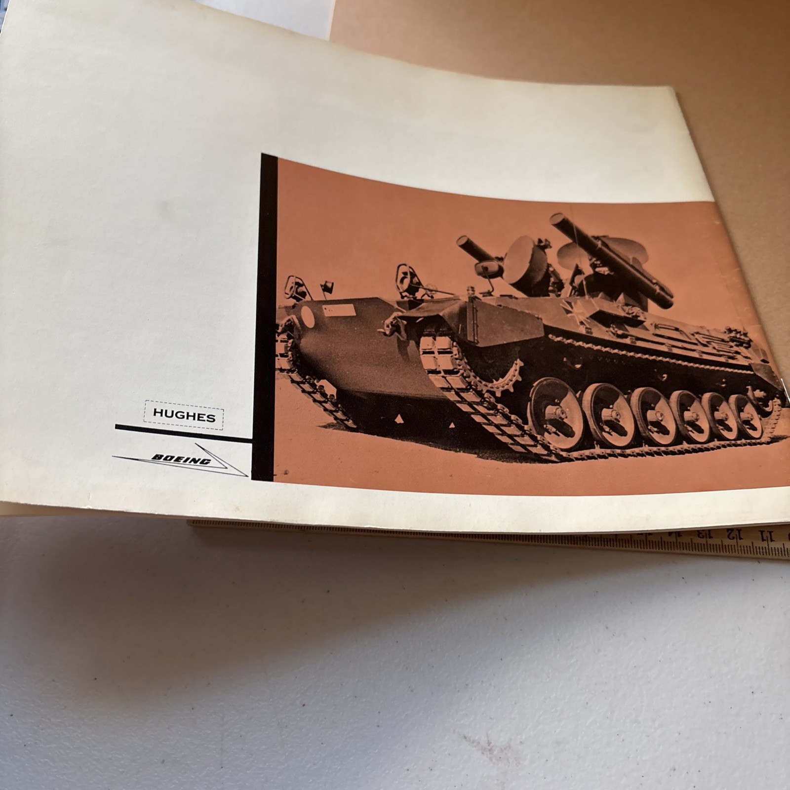 Vintage 1970s Roland Weapons System / Boeing Hughes Missile Military Brochure