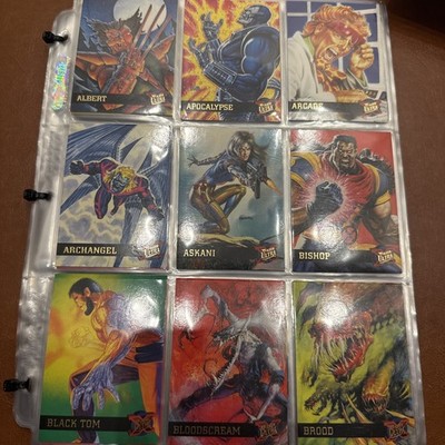 Super Rare 1995 Flare Ultra X-Men And Marvel Tm Trading Cards