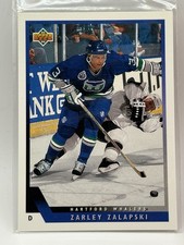 1993-94 Upper Deck Zarley Zalapski Hartford Whalers #213