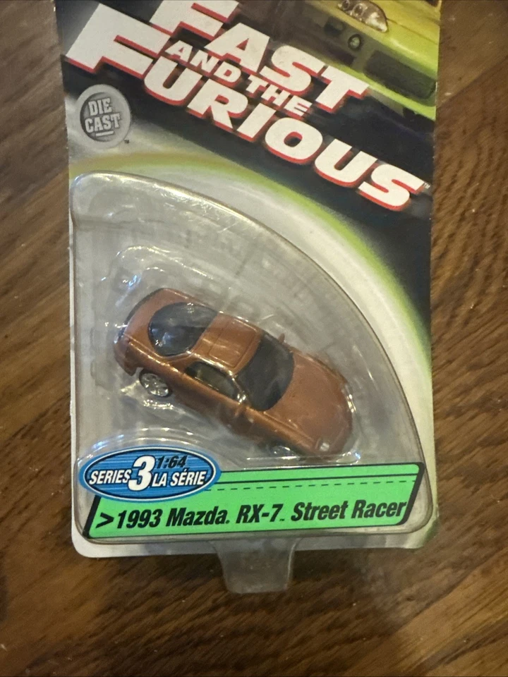 Mazda RX-7 Street Racer 1993 Racing Champions серия 3 The Fast And The Furious - Изображение 3 из 3
