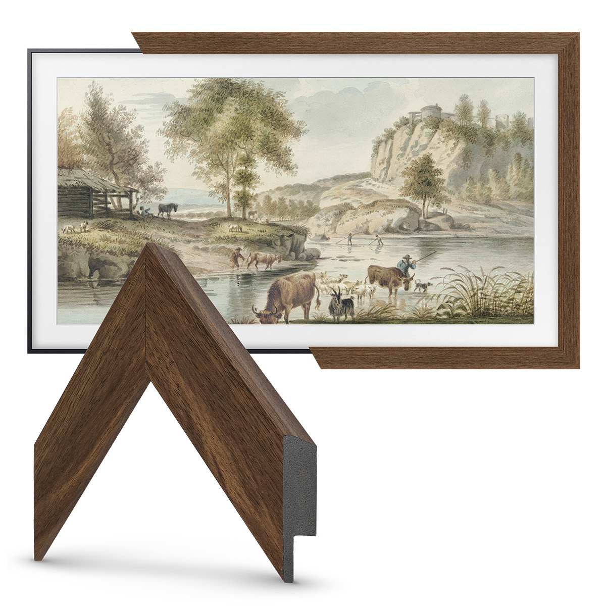 Deco TV Frames 43 Тонкая рамка для Samsung The Frame TV 2021-2024