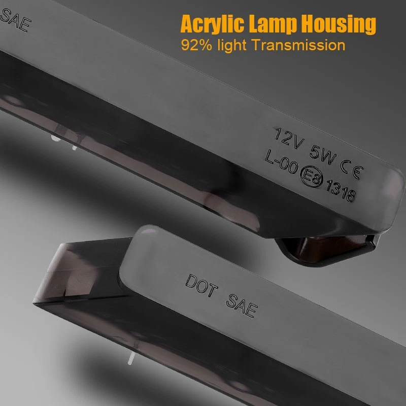 LED Side Mirror Light Turn Signal Dynamic For Ford F-150 05-2014 Lincoln Mark LT - Image 4 of 4