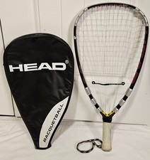 Head Liquidmetal 170 Racquetball Racket Paddle w/Cover Grip Size 3 5/8
