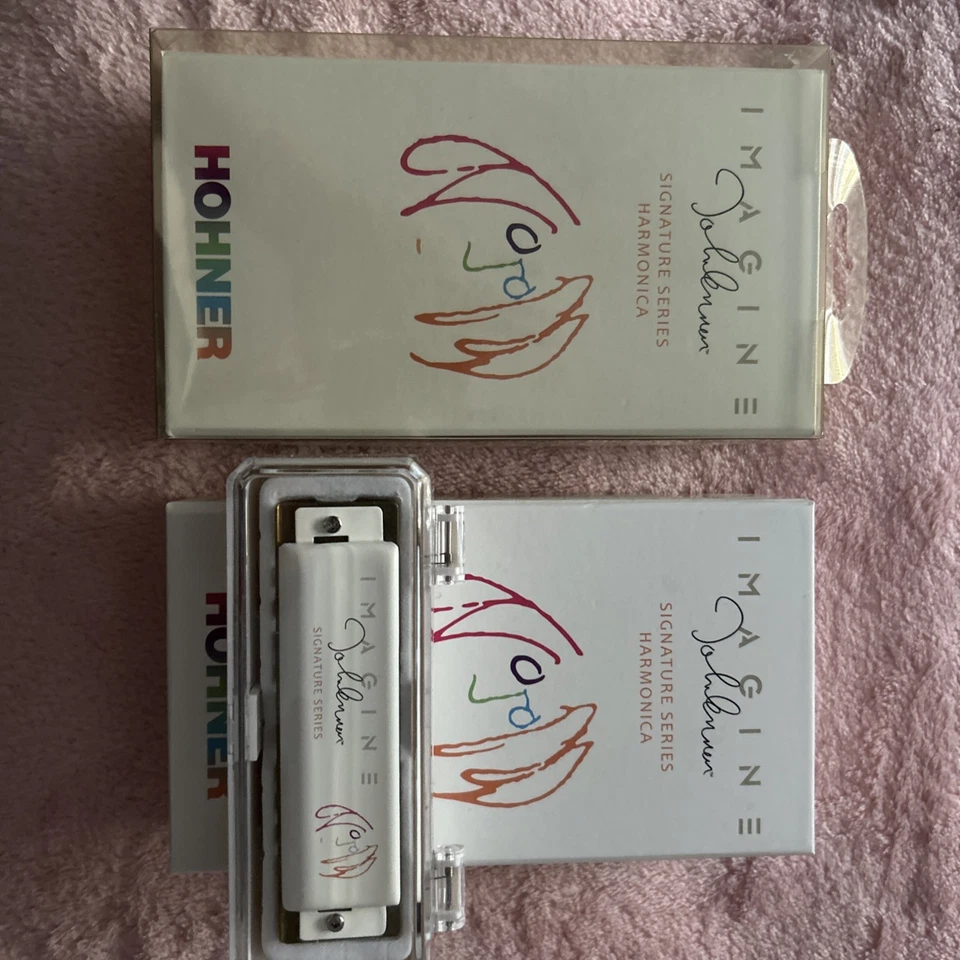 Hohner Imagine John Lennon Signature Series Harmonica #592JLS Sealed Brand-New - Image 4 of 4