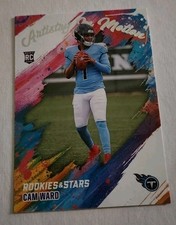 2025 Panini Rookies & Stars #20 Cam Ward Artistry in Motion