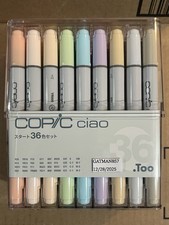 Brand New Unsealed Unused Copic Ciao Start 36 Color Set Multicolors