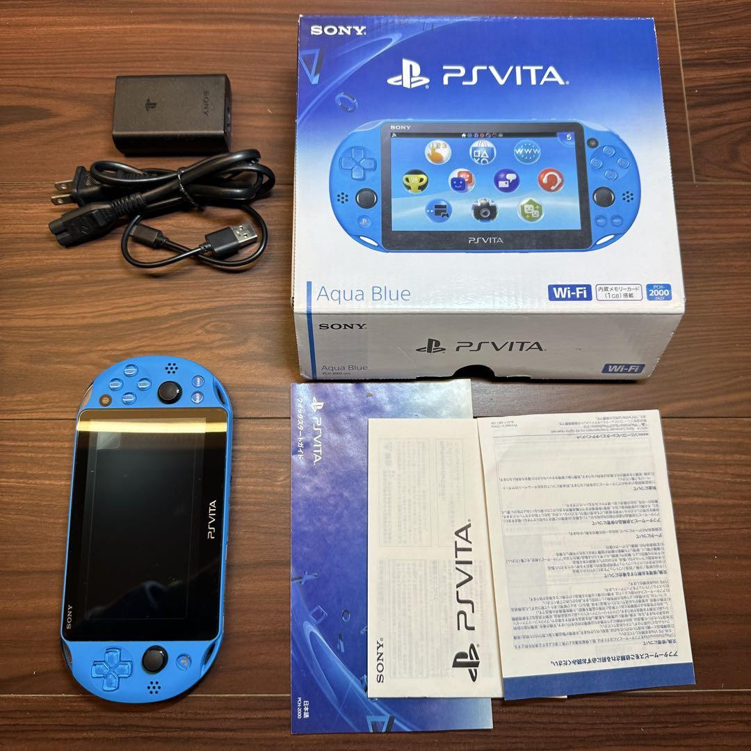 PSVITA Psvita 2000 Main Unit Aqua Blue 1560 Japan | eBay