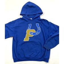 Purdue Boilermakers / Indiana Colts Hoodie Sweatshirt Adult Size M Football Fan