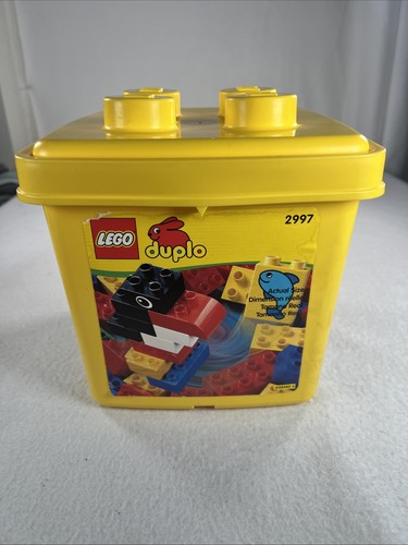 Lego Duplo Set 2997 Preschool Building Toy Bucket 35 Of 40 Pcs + Bucket EUC - Picture 4 of 15