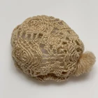 Vintage 70s Barbie Doll #3434 Fun Fur Crochet Hat With Pom