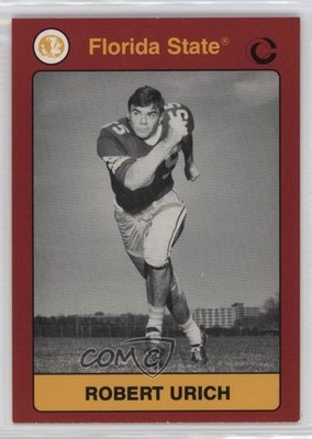 1991 Collegiate Collection Florida State Seminoles Robert Urich #133 0b3