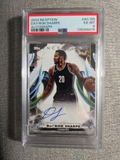 2024 Topps Inception Autograph - Day'Ron Sharpe #AC-DS (PSA 6)
