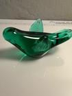 Vintage Reijmyre Emerald Green Glass Bird Figurine — photo 5