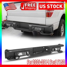 Steel Rear Bumper For 2006-2014 Ford F-150 F150 Pickup Truck W Integrated Step