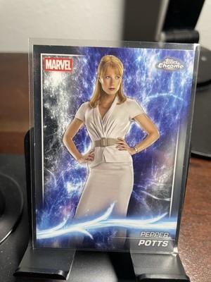 Pepper Potts 2025 Topps Chrome Marvel Phase One #5 Iron Man 2