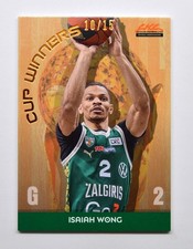 2024-25 LKL Cup Winners #CUP-002 Isaiah Wong 10/15