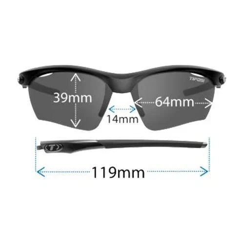 Gafas de sol Tifosi Vero Race rosa lentes intercambiables humo/rojo aire acondicionado/transparente con estuche Foto 3 de 4