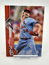 2020 Topps Mini Miles Mikolas #13 Red /5 St Louis Cardinals