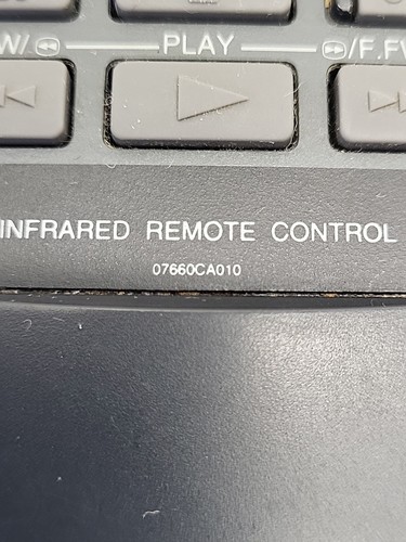 Telecomando Sansui Orion Memorex Bronksonic 07660CA010 testato OEM - Foto 9 di 9