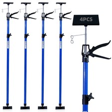4 Stk. Deckenst&uuml;tze Montagest&uuml;tze Einhandst&uuml;tze 115-290 cm Belastbar Bis 30 kg