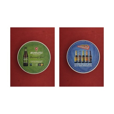 Mongozo grüner Kreis Brauerei Bierdeckel Bier