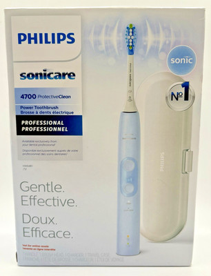 Philips Sonicare 4700 ProtectiveClean Sonic Electric Toothbrush White HX6481/12