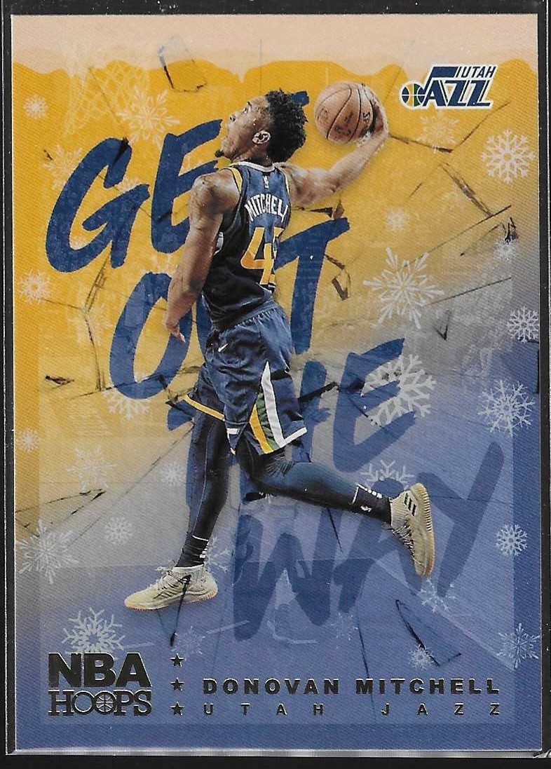 2018-19 Panini NBA Hoops Get Out the Way Donovan Mitchell #GOW-8